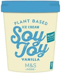 M&S food SOY JOY VANILLA TUB