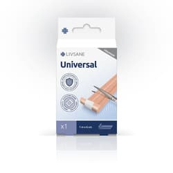 LIVSANE Premium Univerzális vágható sebtapasz 6cm x 1m 
