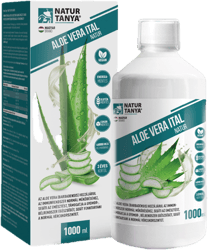 Natur Tanya® Aloe Vera Ital Natur, igazolt acemannánnal 1000 ml