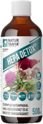 Natur Tanya® Hepa Detox® máj és emésztés támogatása 12 összetevővel 500ml