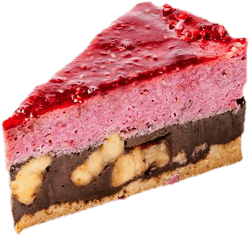 Vegan Banana Raspberry Chocolate Cake