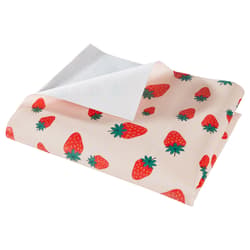 BUTLERS WATERPROOF lemosható terítő 110x110cm eper mintával