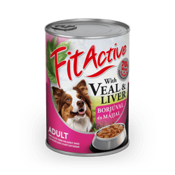 Fitactive DOG 1250g Veal + Liver