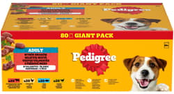 PEDIGREE pouch mix in jelly 80-pack