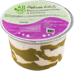 All in Natural Food Damaszkuszi rózsa&pisztácia jégkrémkehely