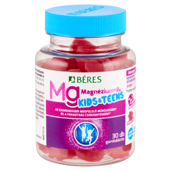 Béres Magnézium B6 gumitabletta Kids/Teens málna