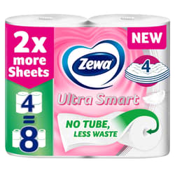Zewa Ultra Smart 4 rétegű Coreless toalettpapír 4 tekercs