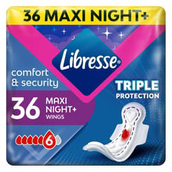 Libresse Maxi Goodnight Wings egészségügyi betét