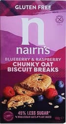 Nairn's gluten-free blueberry-raspberry oat biscuits 160g