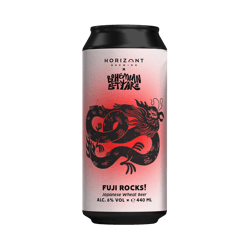 Horizont Brewing x Bohemian Betyars - Fuji Rocks! - Búzasör japán komlóval 6%
