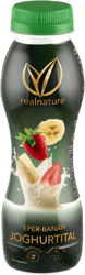 Real Nature epres-banános joghurtital
