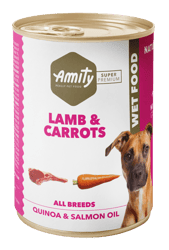 Amity Hypoallergen Lamb-Carrots Kutya Konzerv