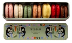 Chez Dodo macaron válogatás fémdobozban (7db)