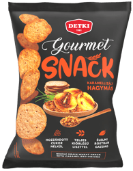 Detki Gourmet Snack karamellizált hagymás