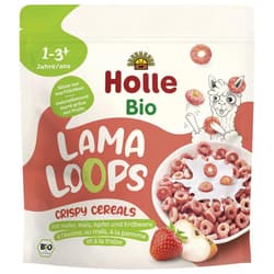 Holle Bio Lama Loops - Epres gabonakarikák zabbal kukoricával és almával 12 hónapos kortól
