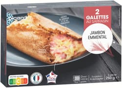 PICARD 2 BUCKWHEAT PANCAKES HAM & EMMENTAL