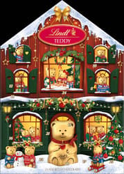  Lindt Teddy mackó háza adventi kalendárium