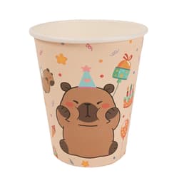10 pcs paper glass Capybara 2,7 dl