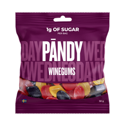 PÄNDY Gumicukor Winegums (1g Cukor)