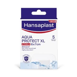 Hansaplast Med Silver Aquaprotect XL sebtapasz 5 db