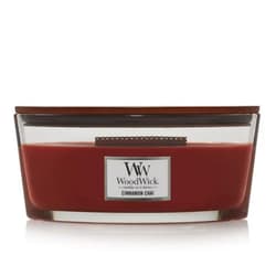 WoodWick Hajógyertya/Cinnamon Chai