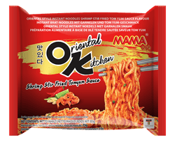 MAMA Oriental Kitchen Stir-Fried Shrimp Instant Noodles with Tom Yum Sauce 85g