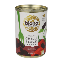 Biona BIO Chilis feketebab