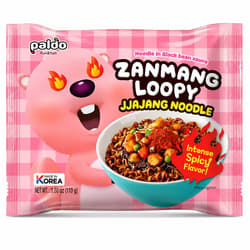 Paldo Zanmang Loopy Jjajang spicy csípős instant tésztaétel