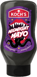 Koch's Halloween - Midnight Mayo - Fokhagymás fekete majonéz érleltsajt-ízzel