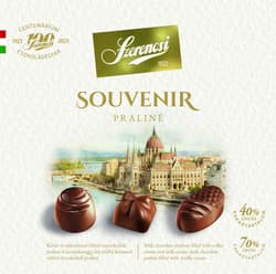 Szerencsi Souvenir töltött praliné