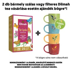 Dilmah Sri Lanka Paradise Black Tea with Mixed Berry filteres barackos fekete tea