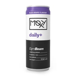 MOXY daily+ 330 ml - GymBeam - Kékszőlő