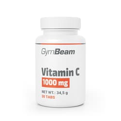 C-vitamin 1000 mg - GymBeam 30 tabl.