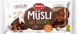 Emco Müzli keksz csokoládéval