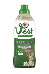 ChanteClair Vert öko folyékony baba finom mosószer, Púder illattal 750 ml