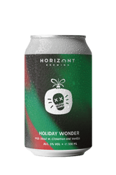 HORIZONT Holiday Wonder MilkStout fahéjjal és vaníliával 5% 0,33L