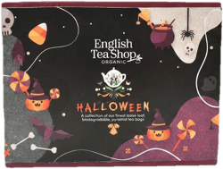 English Tea Shop Halloween selyempiramis filteres bio teaválogatás