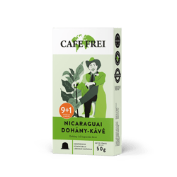 Cafe Frei Nicaraguai Dohánykávékapszula Díszdobozban 9db + 1 db