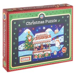 XMAS PUZZLE IN SHOEBOX