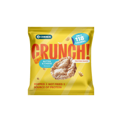 Cornexi Crunch protein snack butter and cheese