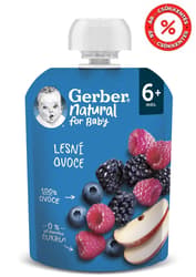 Nestlé Gerber apple and forest fruit puree