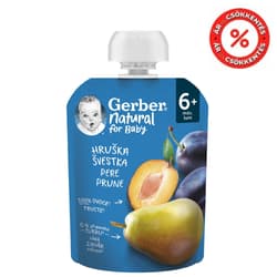 Nestlé Gerber pear-plum fruit puree