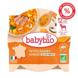 BabyBio Zöldséges bárányhús petrezselyemmel 12 hó+