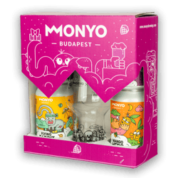 MONYO Christmas Beer Selection 2026 - 4x0. 33l can + glass in a gift box