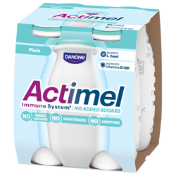 Danone Actimel cukor nélküli natúr 4x100g