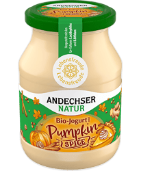 Andechser Enyhén fűszeres bio joghurt sütőtökös ízben 3,8%