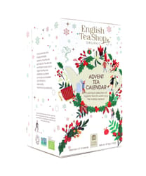 English Tea Shop 25 Adventi kalendárium filteres bio teaválogatás-fehér