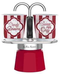Bialetti Candyland Mini Express moka pot set - 2 cups
