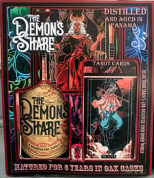 The Demons Share 6 éves rum ajándékcsomag TAROT kártyával (0,7L / 40%)