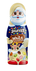 SMARTIES Fehércsokoládé Mikulás 30x50g​